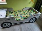 Autobed jeep 'safari', Ophalen, 85 tot 100 cm, Gebruikt, Lattenbodem