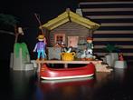 Playmobil blokhut met aanlegsteiger 3826, Ophalen of Verzenden, Gebruikt, Complete set