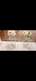 2 plexiglas  lucite  bijzettafels, Ophalen of Verzenden