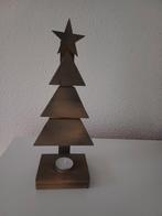 Houten Kerstboom Decoratie met Waxinelichtje, Ophalen of Verzenden, Zo goed als nieuw, Hout, Bruin
