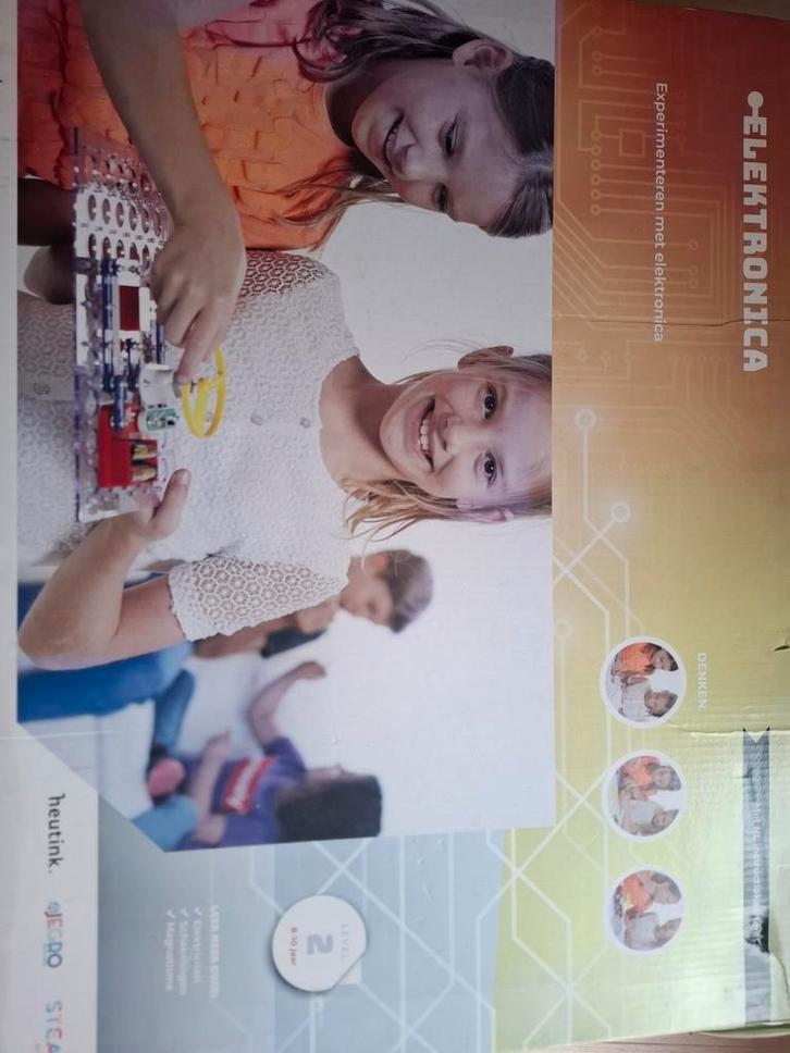 Heutink Elektronica Experimenteerdoos, Kinderen en Baby's, Speelgoed | Educatief en Creatief, Zo goed als nieuw, Elektronica, Ontdekken