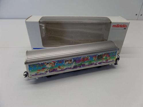 Marklin Märklin 94007 H0 Schuifwandwagen kerstversiering 97, Hobby en Vrije tijd, Modeltreinen | H0, Zo goed als nieuw, Wagon