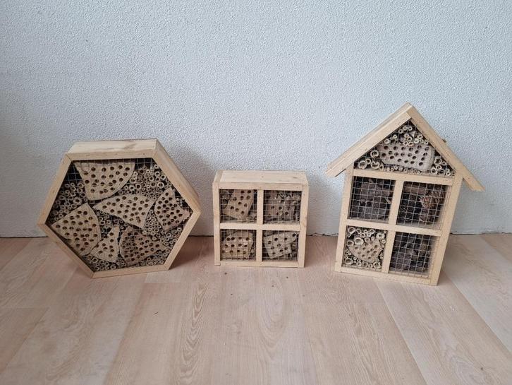 Insectenhotel kleine zeshoek - Loods66B, Dieren en Toebehoren, Insecten en Spinnen