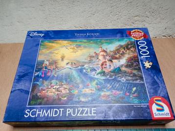 Schmidt puzzel. De kleine zeemeermin. 1000 stukjes. beschikbaar voor biedingen