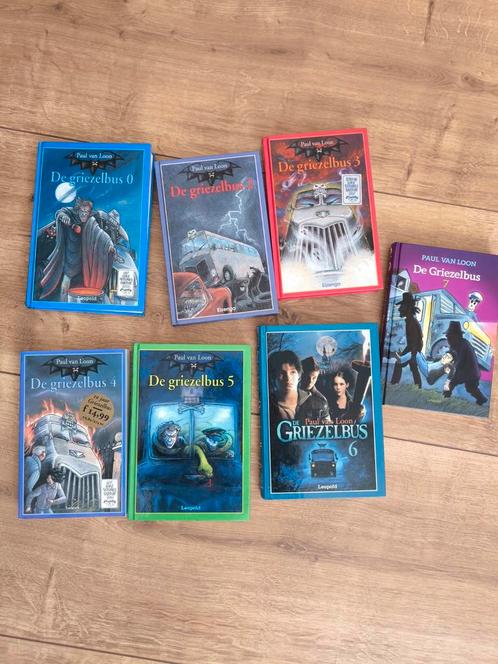 Griezelbus reeks, Paul van Loon, Boeken, Kinderboeken | Jeugd | 13 jaar en ouder, Zo goed als nieuw, Ophalen of Verzenden