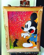 Mickey Mouse Schilderij op Hout - 82x100 cm, Ophalen