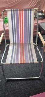 Retro Campingstoeltjes - Vintage Set van 2, Ophalen, Gebruikt, Campingstoel