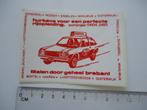 sticker oud Hurkens auto engelen waalwijk oisterwijk schijnd, Verzamelen, Stickers, Verzenden, Zo goed als nieuw, Bedrijf of Vereniging