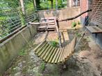 Katten hangmat/schommel hout met hangbenodigheden., Dieren en Toebehoren, Ophalen of Verzenden, Gebruikt