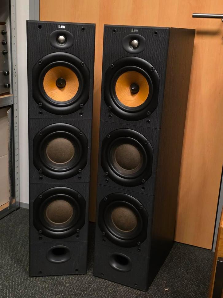 Bowers & Wilkins DM 604 S2, Audio, Tv en Foto, Luidsprekers, Zo goed als nieuw, Front, Rear of Stereo speakers, 120 watt of meer