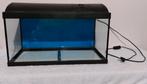 WaterHome Aquarium met achtergrond poster 55Liter, Ophalen, Gebruikt, Leeg aquarium