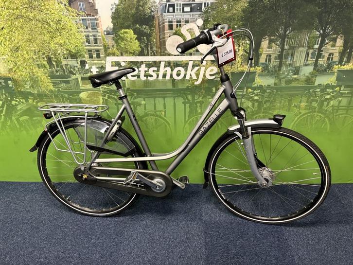 Fietshokje Raaks: Gazelle Paris Damesfiets 57cm, Fietsen en Brommers, Fietsen | Dames | Damesfietsen, Zo goed als nieuw, Gazelle