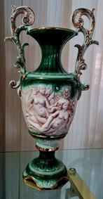 Antieke capodimonte Italië vaas, Ophalen of Verzenden