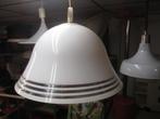 Kunststof hanglamp 49 cm jaren 70 design vintage retro, Huis en Inrichting, Lampen | Hanglampen, Kunststof, Gebruikt, Jaren 70 kunststof design vintage retro 1970s seventies