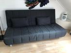 slaapbank, Huis en Inrichting, Ophalen, Gebruikt, Zwart, Tweepersoons