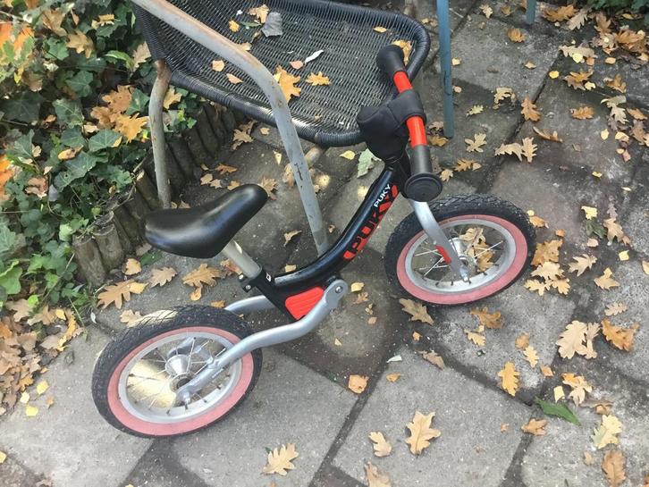 Puky LR Ride Splash Loopfiets Zwart, Kinderen en Baby's, Speelgoed | Buiten | Voertuigen en Loopfietsen, Gebruikt, Loopfiets, Ophalen