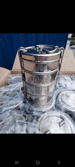 Dabba - partij te koop (rvs herbruikbare lunchbox), Ophalen of Verzenden, Nieuw, Rvs