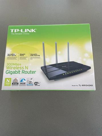 TP-Link Wireless N Gigabit Router 300Mbps beschikbaar voor biedingen