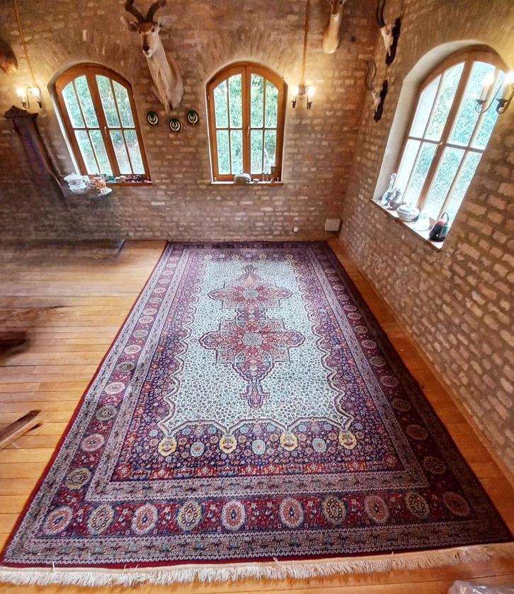 Groot Perzisch tapijt – 500 x 300 cm, Huis en Inrichting, Stoffering | Tapijten en Kleden, Gebruikt, 200 cm of meer, 200 cm of meer