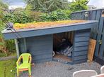 Robuuste mini overkapping met sedum dak, Ophalen, 250 tot 500 cm, Overige typen, Hout