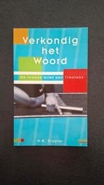 Verkondig het Woord - H.B. Slagter, Ophalen of Verzenden, Zo goed als nieuw, H.B. Slagter, Christendom | Protestants