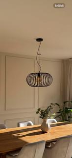 Hanglamp zwart metaal, Ophalen of Verzenden, Zo goed als nieuw, Metaal, Minder dan 50 cm