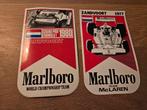 Marlboro Formule stickers Zandvoort, Ophalen of Verzenden, Zo goed als nieuw, Formule 1