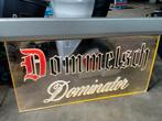 Dommelsch Dominator Lichtbak Reclamebord, Verzamelen, Merken en Reclamevoorwerpen, Ophalen of Verzenden, Gebruikt, Lichtbak of (neon) lamp