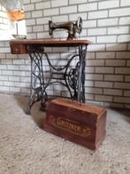 Antiek Gritzner naaimachine, Antiek en Kunst, Ophalen