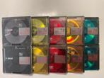 Minidisc’s  BASF COLOR COLECTION 10x als nieuw. 74 minuten, Ophalen of Verzenden, Discman