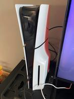 Sony PlayStation 5 disc slim 1tb incl 2 controllers, Spelcomputers en Games, Spelcomputers | Sony PlayStation 5, Ophalen, Zo goed als nieuw