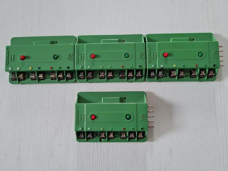 Fleischmann standaard bloksysteem + uitbreiding 6957/6958, Hobby en Vrije tijd, Modeltreinen | H0, Gebruikt, Rails, Gelijkstroom