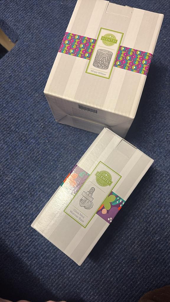 Nieuwe Scentsy Stekker Lamp Waxwarmer, Ophalen of Verzenden, Nieuw, Glas, Minder dan 100 cm