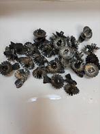 Oude Metalen Kerstboomkaarsklemmen (25), Diversen, Kerst, Ophalen of Verzenden