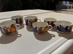Villeroy & Boch Acapulco Kopjes + Melkkan Set 6-delig Vitro, Antiek en Kunst, Antiek | Servies los, Ophalen of Verzenden