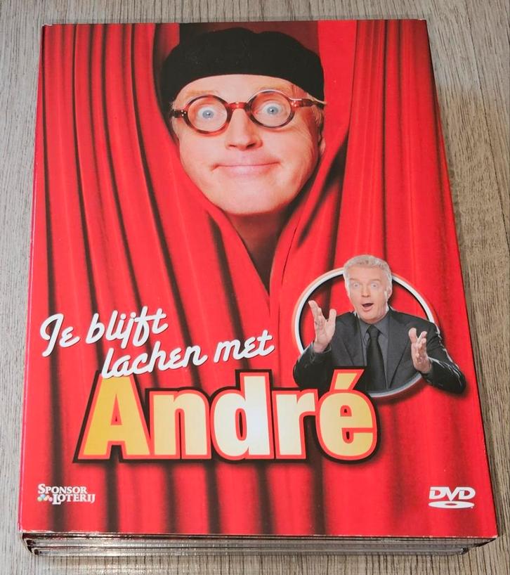 André van Duin - Je Blijft Lachen Met André - 6DVD Boxset, Cd's en Dvd's, Cd's | Humor en Cabaret, Zo goed als nieuw, Boxset, Ophalen of Verzenden