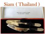 Vintage Siam Buddha-bestekset - jaren ' 60, messing (Brons?), Antiek en Kunst, Ophalen of Verzenden