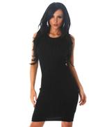 Jurk, merk Voyelles, kleur: zwart, 1 maat 34/38 (Nieuw), Maat 38/40 (M), Zwart, Nieuw, Ophalen of Verzenden