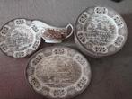 English Ironstone Tableware - Old Inns series, Antiek en Kunst, Antiek | Servies compleet, Ophalen of Verzenden
