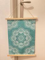Wanddecoratie turquoise, Ophalen of Verzenden, Zo goed als nieuw