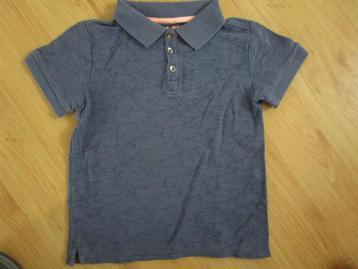 Hema - stoere polo met print maat 98/104 beschikbaar voor biedingen