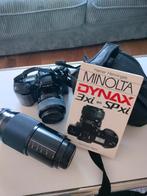 Minolta dynax 3xi met extra lens, Audio, Tv en Foto, Fotocamera's Analoog, Spiegelreflex, Minolta, Gebruikt, Ophalen of Verzenden