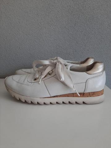 Paul Green wit/gouden sneakers maat 8 (42) beschikbaar voor biedingen