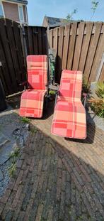 2 relax tuinstoelen, Tuin en Terras, Ophalen of Verzenden, Zo goed als nieuw