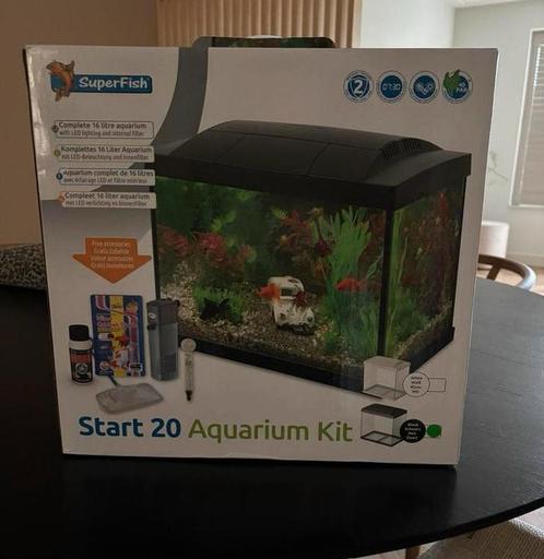 Aquarium kit start 20, Dieren en Toebehoren, Vissen | Aquaria en Toebehoren, Gebruikt, Leeg aquarium, Ophalen