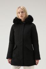 Woolrich donsjas twv € 900 nieuw, Verzenden, Zwart, Maat 42/44 (L), Pauw