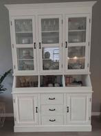 Landelijke meubelset in Antique witte krijtverf, Huis en Inrichting, Complete eetkamers, Ophalen, Gebruikt, Landelijk