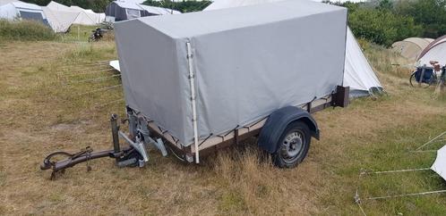 aanhanger met huif, ideaal voor vakantie, Auto diversen, Aanhangers en Bagagewagens, Gebruikt, Ophalen