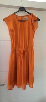 Oranje jurkje Koningsdag, Kleding | Dames, Jurken, Oranje, Ophalen of Verzenden, Zo goed als nieuw, Maat 36 (S)