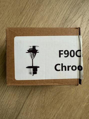 Afvoerplug wastafel chroom nieuw in doos beschikbaar voor biedingen